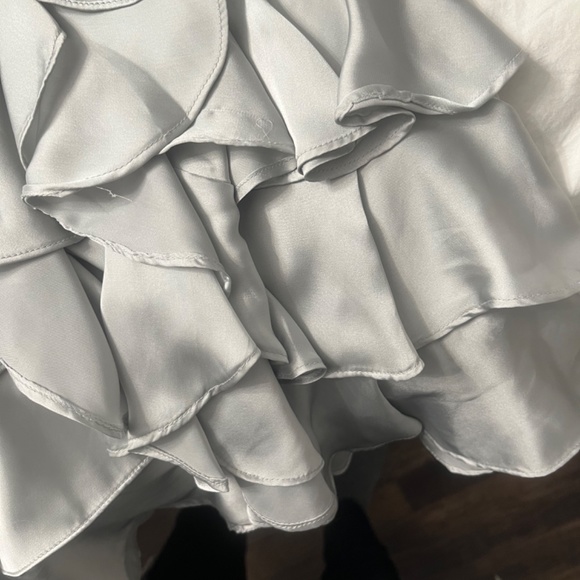 JACOB 🇨🇦 Strapless Silk/Satin dress. - Picture 4 of 4